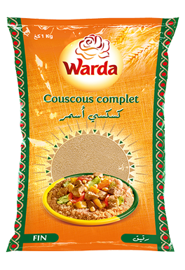 Thin whole wheat couscous warda