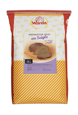 Préparation pour pain de seigle warda