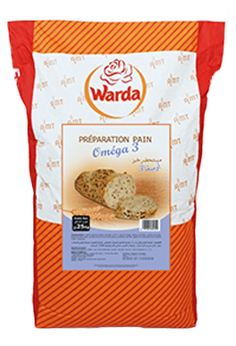 Warda omega 3 bread mix 