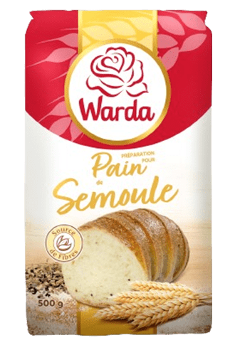 Préparation pour pain de semoule warda
