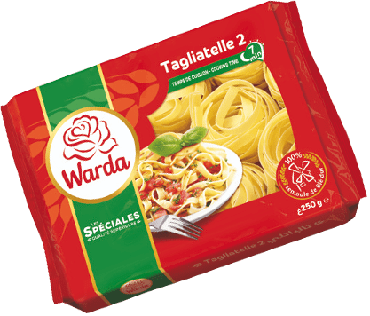 Tagliatelles warda 